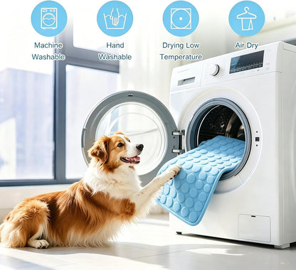 Dog Cooling Mat Arc-Chill Cooling Dog Bed Mats, Q-Max>0.4 Washable Pet Cooling Pad Breathable Cooling Mat for Dogs & Cats Indoor & Outdoor Car Seats
