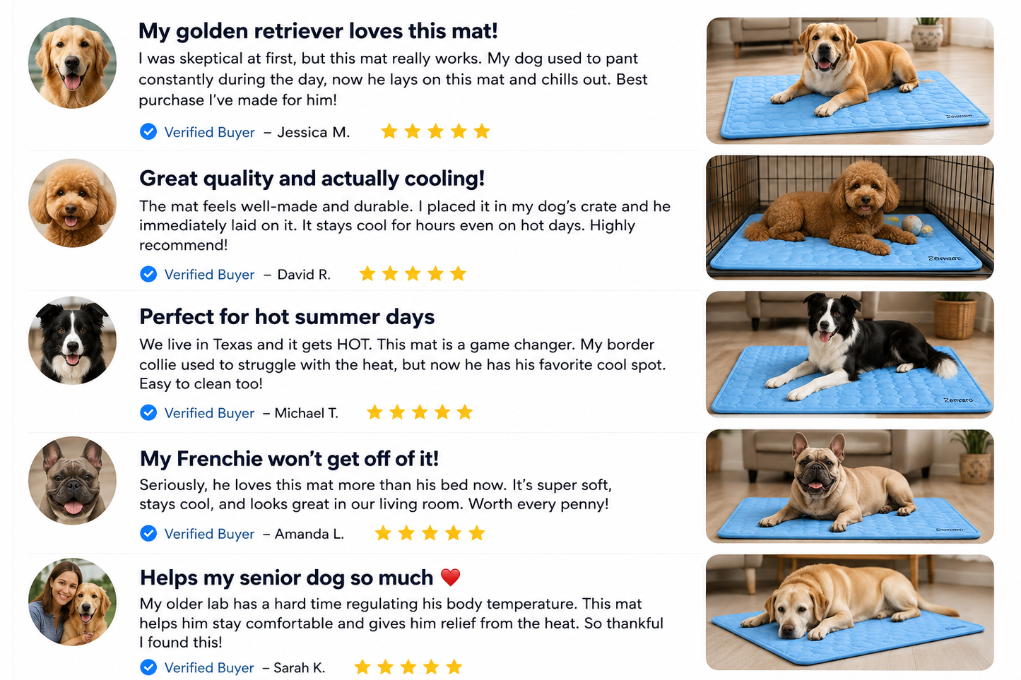 ChillPup - Self Cooling Dog Mat 2.0